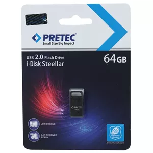 فلش 64 گیگ پرتک Pretec i-Disk Steellar