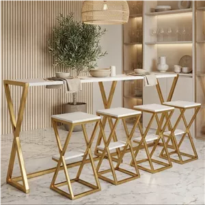 میز کانتر و صندلی 4 عددی رایکا