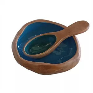 کاسه سفالی مدل دسر خوری کد 22 پس کرایه