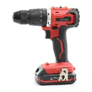 دریل شارژی چکشی محک براشلس لیتیوم 20 ولت مدل BCD-20 LI KIT