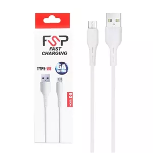کابل شارژ MicroUSB برند FSP مدل V-8 5A