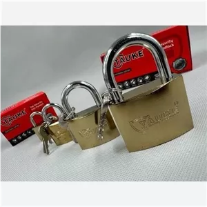 قفل آویز طلائی سایز 25