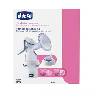 شیردوش دستی پمپی شیشه تپل چیکو Chicco