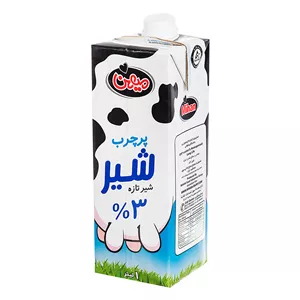 میهن شیر 1 لیتری ساده پرچرب22303f