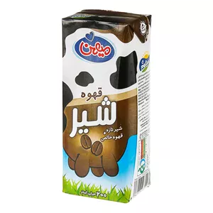 میهن شیر قهوه 200 سی سی22321f