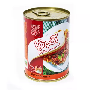 آموتیا کنسرو سس ماکارونی 400گرم-1403875