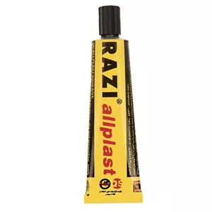 چسب مایع رازی مدل Allplast در حجم های 30 و 50 و 100 میلی لیتر