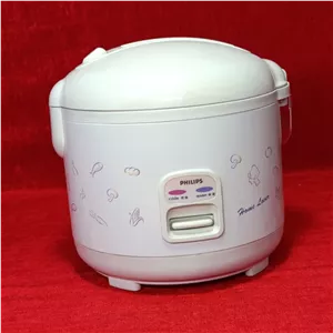 پلوپز ژاپنی برند PHILIPS ظرفیت 5.5 ساخت هلند(دارای ظرف بخارپز)