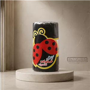 کیسه زباله خانواده کفشدوزک 1 کیلویی سایز 75 55