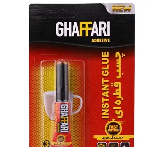چسب قطره ای 3 میلی لیتر غفاری Instant Glue