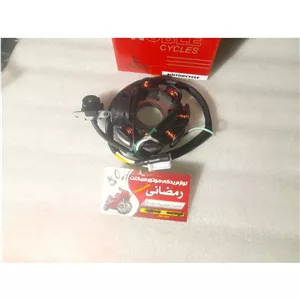 دستگاه برق موتور سیکلت هندا 125 سی سی(بوبین خشک)