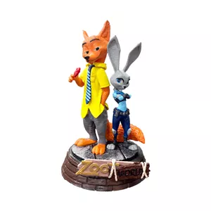 فیگور مدل انیمیشن زوتوپیا طرح Nick و Judy ارتفاع 22 سانتی متر