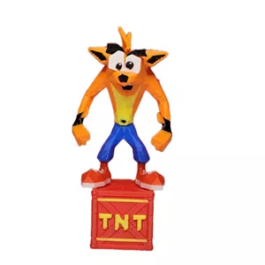 اکشن فیگور طرح حیوانات وحشی مدل اکشن فیگور کراش با جعبه TNT ارتفاع 7 سانتیمتر