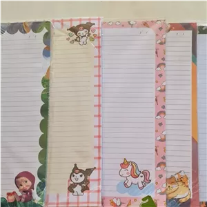 کاغذ A4 حاشیه دار فانتزی