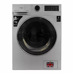 ماشین لباسشویی یونیوا UN-8WBL MAXPRO نقرهای 8 کیلو