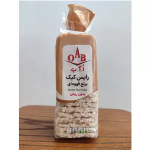 رایس کیک برنج قهوه ای OAB