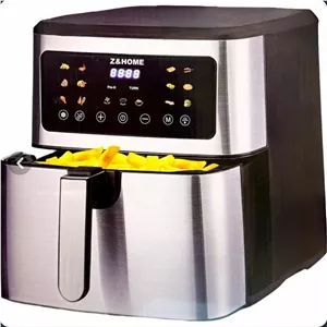 سرخ کن استیل مشکی دوالمنت زدهوم وارداتی لمسی 