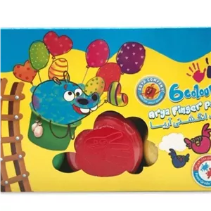 رنگ انگشتی 6 رنگ آریا