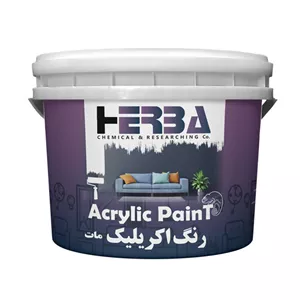 رنگ اکریلیک مات ویژه ممتاز سطل 10 کیلویی