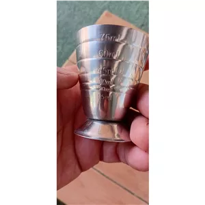 جیجر سینگل دوز استیل حجم کل 75ml