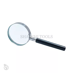 ذره بین دستی دسته دار 90 میلی متر Glass