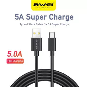 کابل شارژ سوپرفست تایپ سی AWEI CL-110T