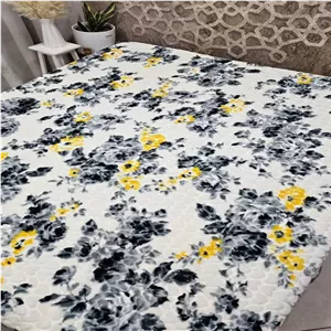 پتو طرح گل طرح عروس گرم بالا کاوردار ضخیم مطابق عکس