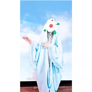 چادر دخترانه مدل فرشته ساتن سیلک ابریشم