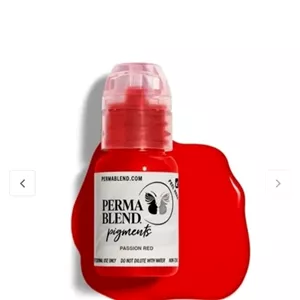 رنگ تتو پرمابلند پشن رد PASSION RED اورجینال 