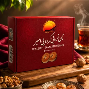 نان خرمایی گردویی امیر