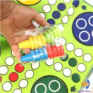 بازی منچ و مار و پله پارچه ای (بازی دسته جمعی)