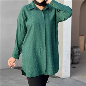شومیز نگین دار
