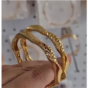النگو زنانه فیوژن رنگ ثابت مشابه طلا