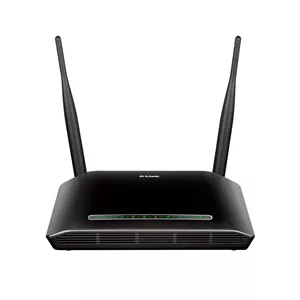 مودم D-Link DSL-2750E Wireless N300 ADSL2+ Modem Router - مشکی (یکساله شرکتی)