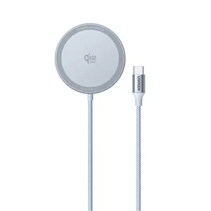 شارژر وایرلس UGREEN مدل MagFlow W753-55959 25W - آبی روشن (گارانتی 18 ماهه آسان پیشرو)