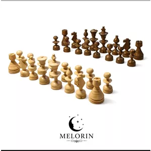 مهره بازی شطرنج چوب جنگلی