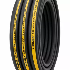 شیلنگ باد صنعتی فونیکس مدل AIR HOSE سایز 3 4 اینچ (19mm) فشار 20 بار