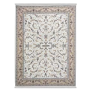 فرش عروس کرم 1200شانه تراکم3600صد در صد اکرلیک 