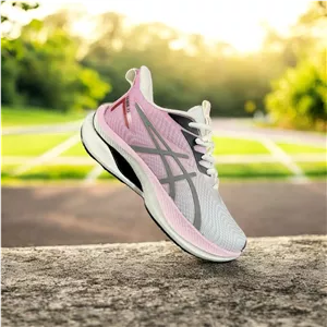 کفش زنانه اسیکس asics (سفید صورتی)