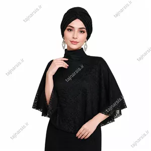 یقه حجاب دانتل استر دار