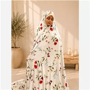 چادر گلدار سیلک ابریشم 