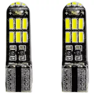 لامپ کوچک چراغ جلو خودرو تک حالته بست یدک مدل 15 تایی یخی ژله ای کد SMD پایه تک کنتاک مناسب برای سمند سورن بسته 2 عددی