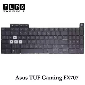 کیبورد لپ تاپ ایسوس TUF Gaming FX507 با بک لایت
