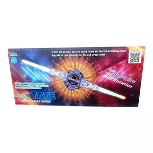 اسباببازی شمشیر دو سر چرخشی جرقهزن (Rotate Double-Edged Sword)
