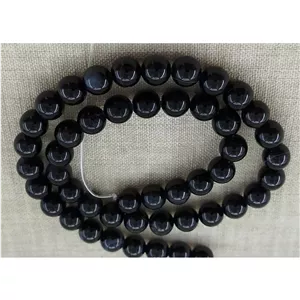 سنگ ابسیدین سیاه 8 میل کیفیت درجه یک 