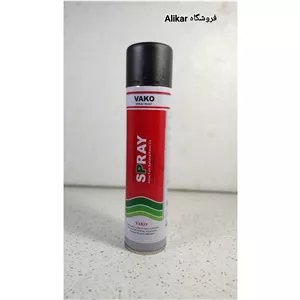 اسپری رنگ مشکی براق واکو 
