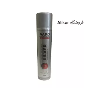 اسپری رنگ نقره ای متالیک واکو