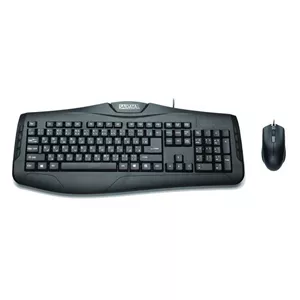 کیبورد و ماوس سادیتا مدل SKM-1655 با حروف فارسی