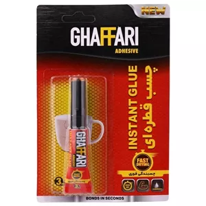 چسب قطره ای 3 میلی لیتر غفاری Instant Glue