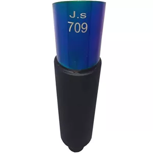 منبع اگزوز 709 (J.S) بدنه کربن سر هفت رنگ 